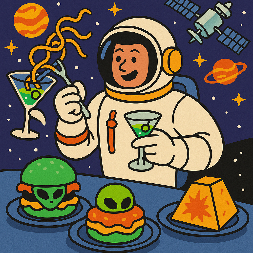 Build Your Unhinged Space Snack Menu And We’ll Expose Your Friend Group’s Intergalactic Drama