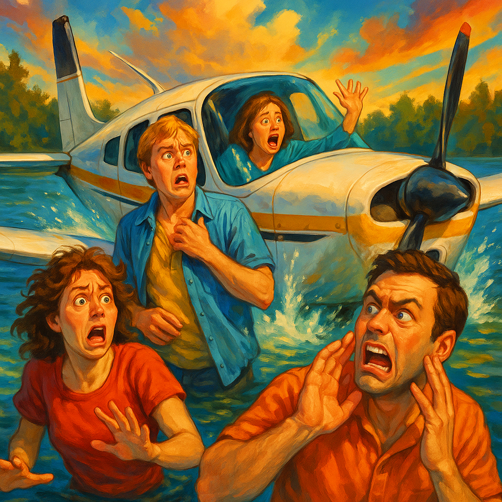 Panic‑Direct A Plane-In-The-Lake Blockbuster And We’ll Reveal Your Unhinged Disaster Movie Side Character Energy