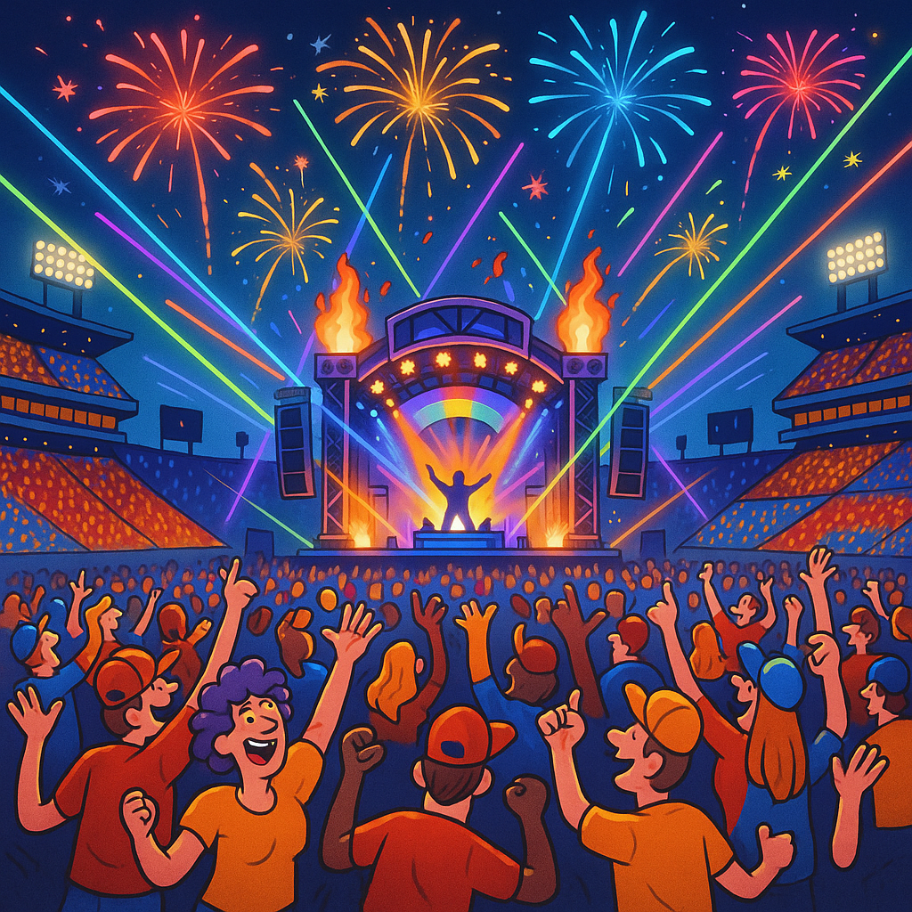Build The Most Unhinged College Stadium Music Festival And We’ll Reveal Your Chaotic Tailgate DJ Persona